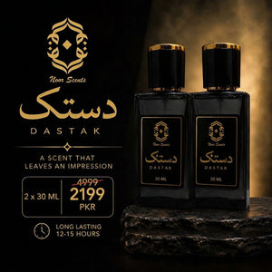 DASTAK Double Pack – 2 Premium 30ml Perfumes by Noor Scents