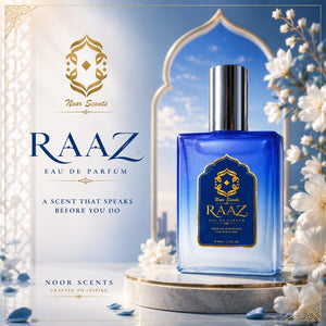 RAAZ Eau de Parfum – Premium Signature Fragrance for Him & Her | 50ml